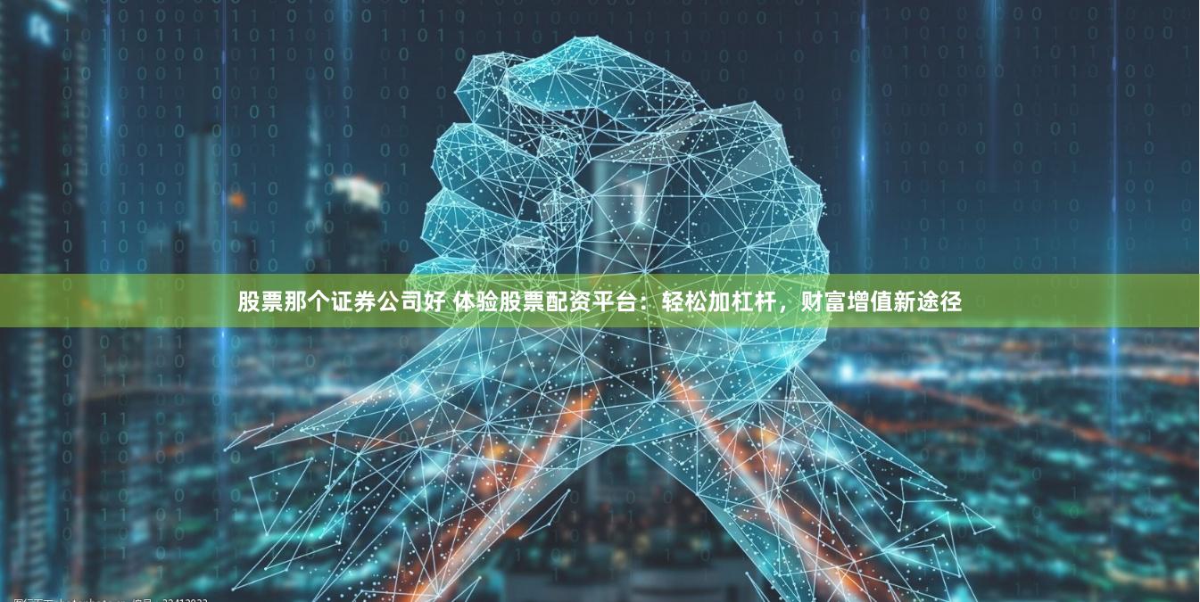 股票那个证券公司好 体验股票配资平台：轻松加杠杆，财富增值新途径
