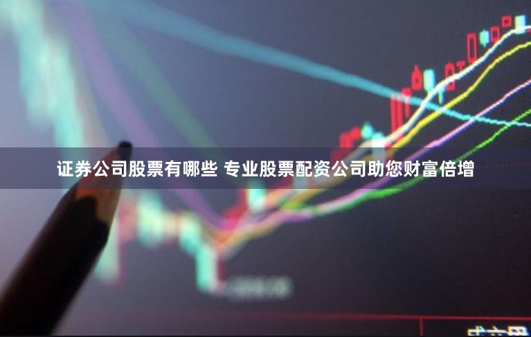 证券公司股票有哪些 专业股票配资公司助您财富倍增